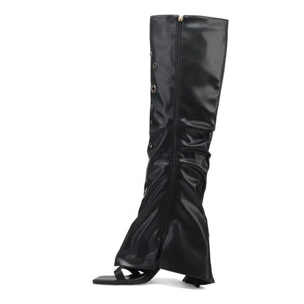 Baddie Bandit Heel Boots - Dupe Department 