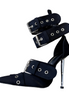 Strapped Up Buckle Heels - Dupe Department 