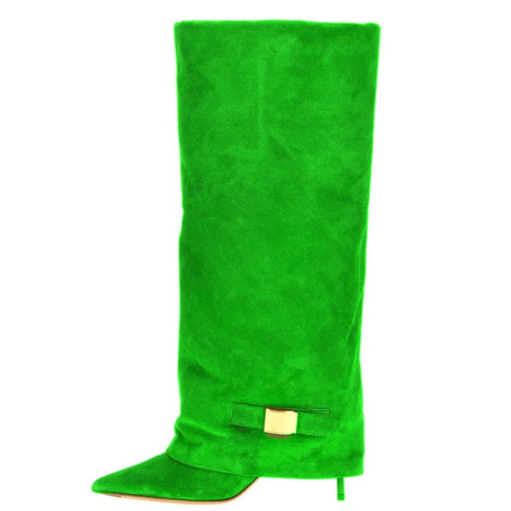 So Suede Heel Boots
