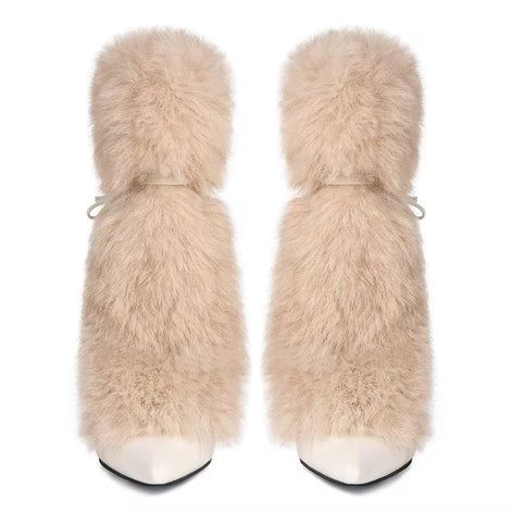 Furletto Crème heels