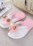 Luxe Bow Slides