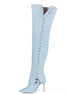 Denim Overkill Heel Boots