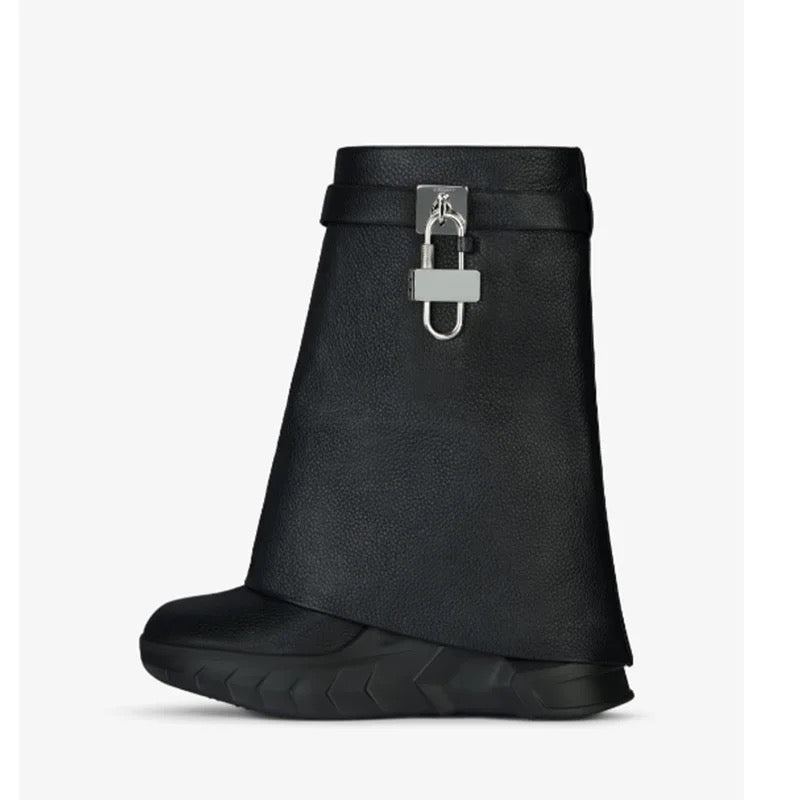 Venchi Fur Shark Boots