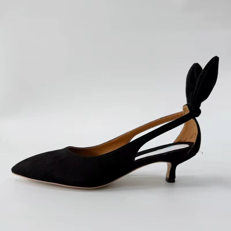 Classic Suede Heels