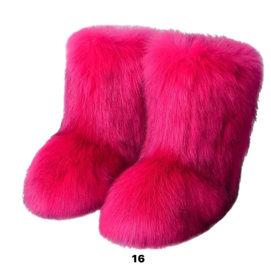 Low Fluffy N’ Furry Boots