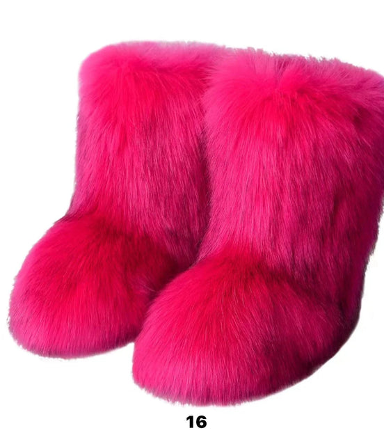 Low Fluffy N’ Furry Boots