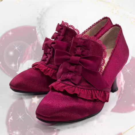 Silk Balleto Heels