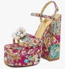 VersaFloral Platform Heels