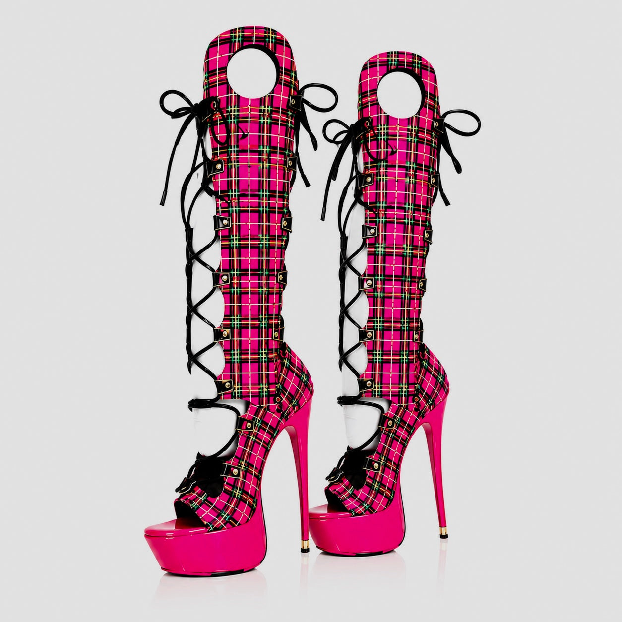 RESORT MUSE PLATFORM HEELS – DOLL MONEY HEEL BOOTS