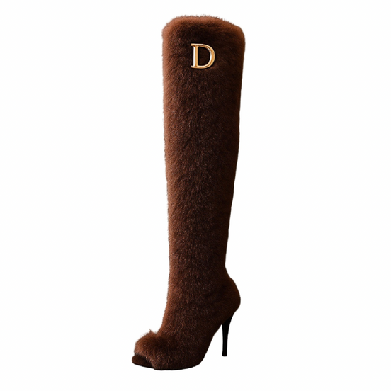 The Fur Seasons Boot - Mocha