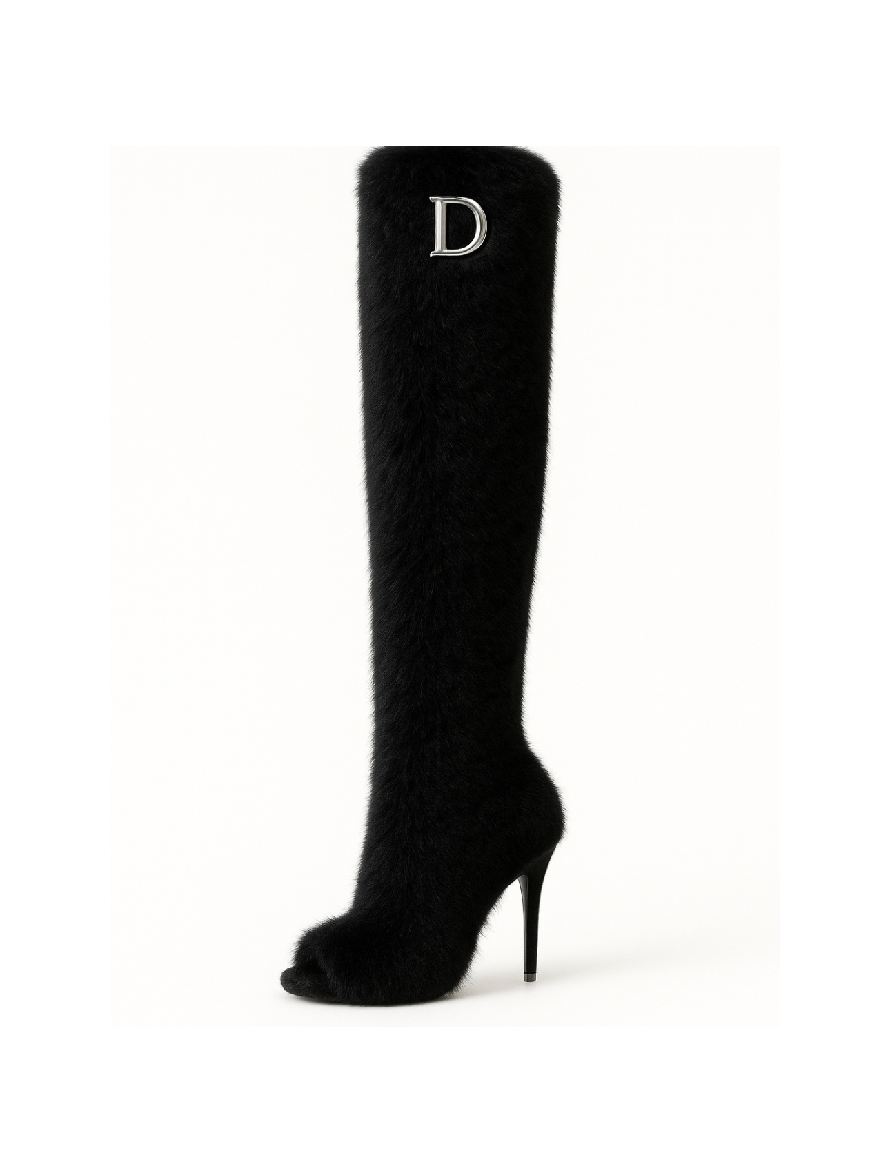 The Fur Seasons Boot- Noir