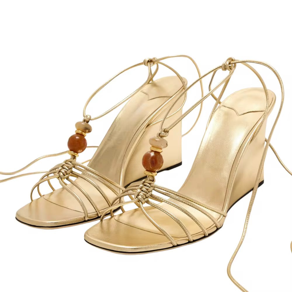 Golden Hour Wedged Heels