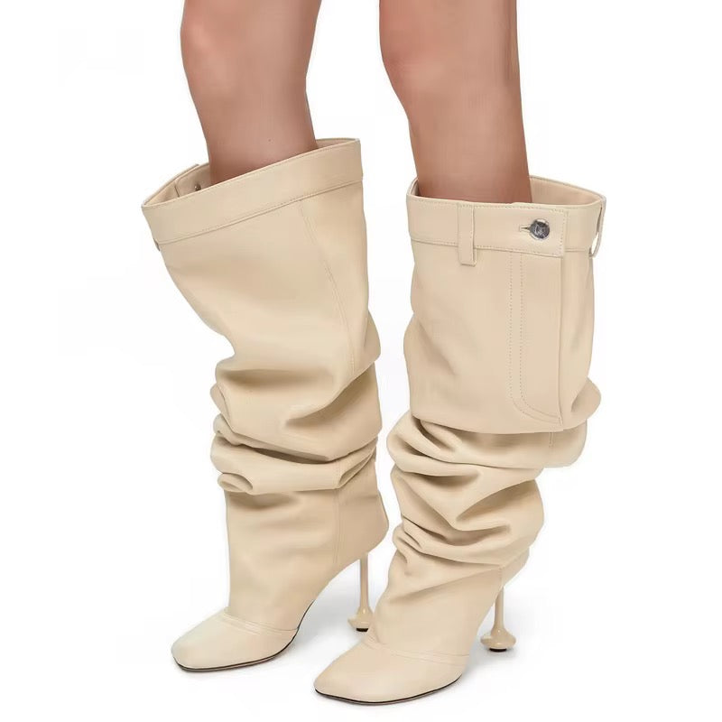 The Atelier Slouch Boot