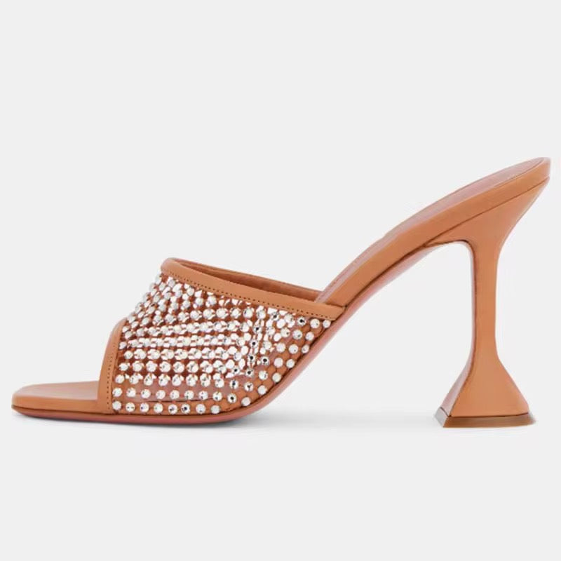 Studded Kitten Heels