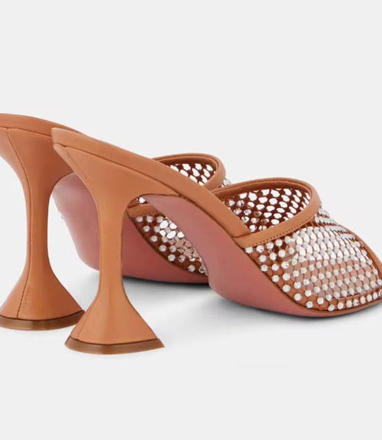 Studded Kitten Heels