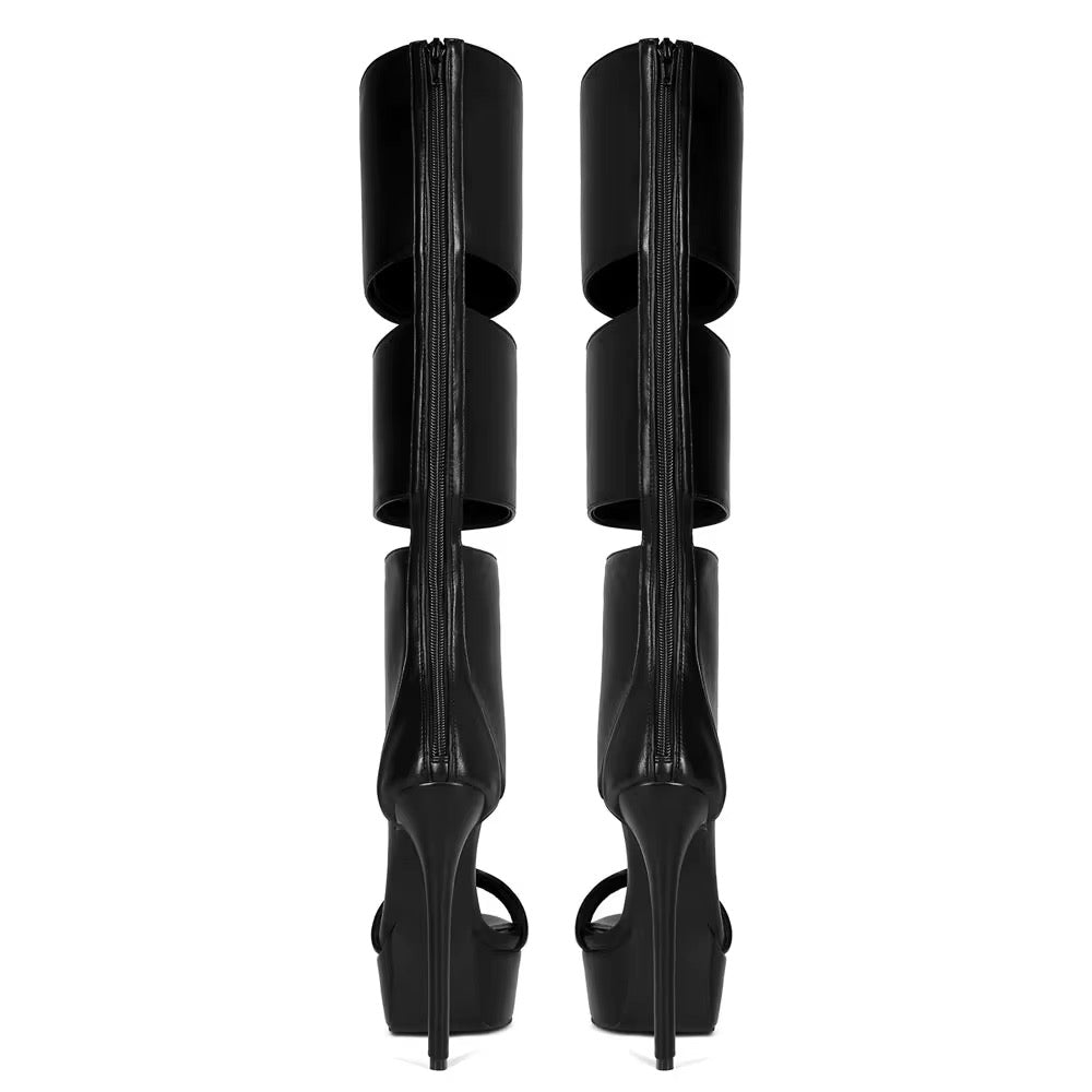 It Girl ‘Gladiator’ Heel Boots