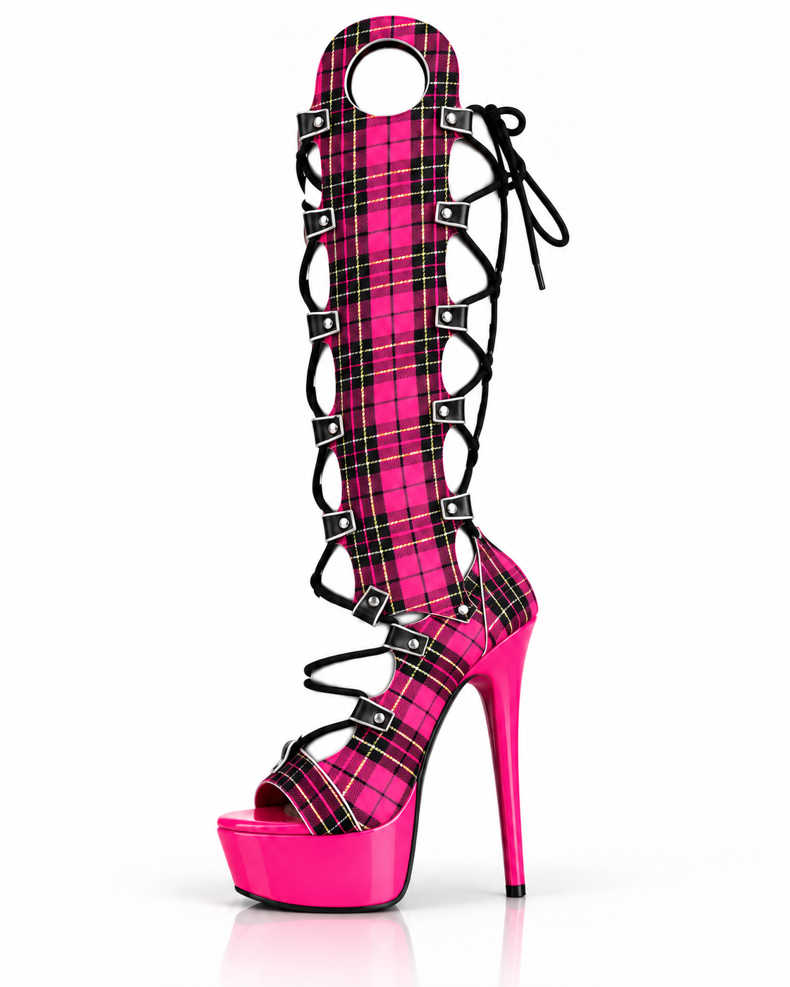 RESORT MUSE PLATFORM HEELS – DOLL MONEY HEEL BOOTS