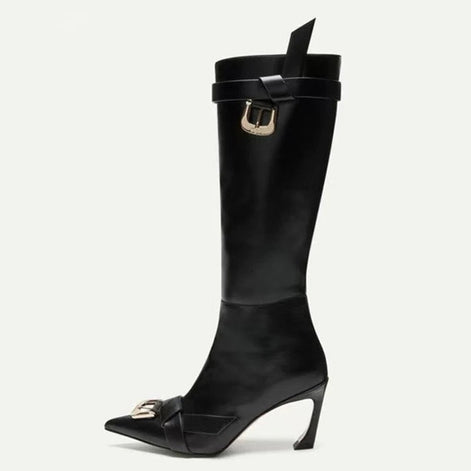 Red Ruby Heel Boots