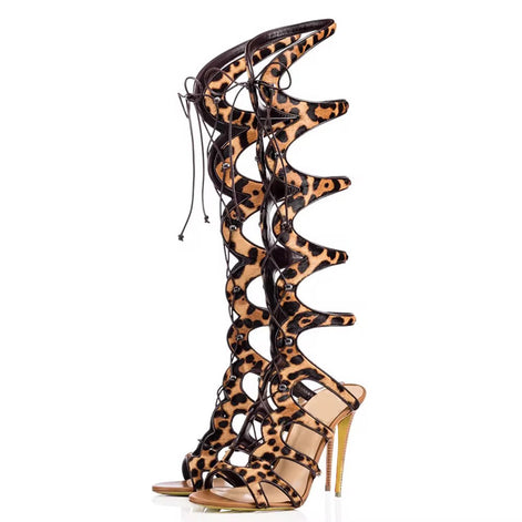 BackNForth ‘Gladiator’ Heels