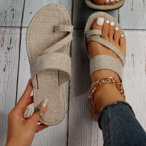 Denim Sandals