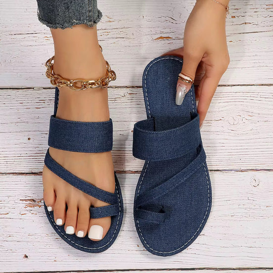 Denim Sandals