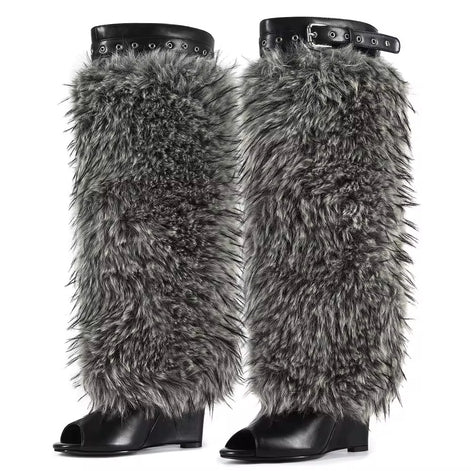 FROST DOLL WEDGE BOOTS