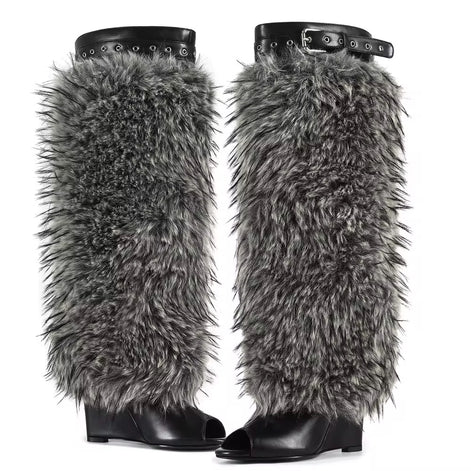 FROST DOLL WEDGE BOOTS