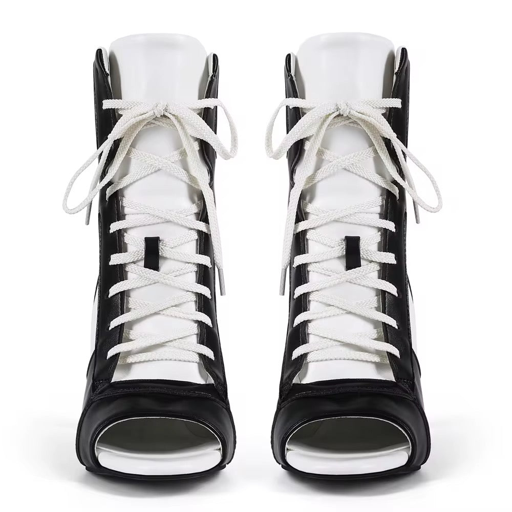 GAME NIGHT HEEL BOOTS