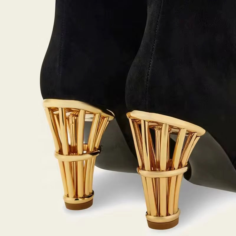 Aurora Luxe Suede Knee-High Boots