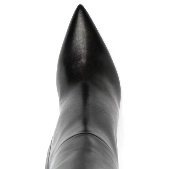 Chain Luxe Knee-High Boots