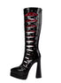 Dominatrix Platform Cut-Out Boots
