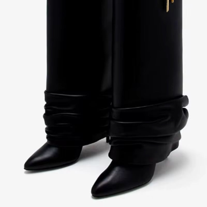 Lock-In Luxe Heel Boots