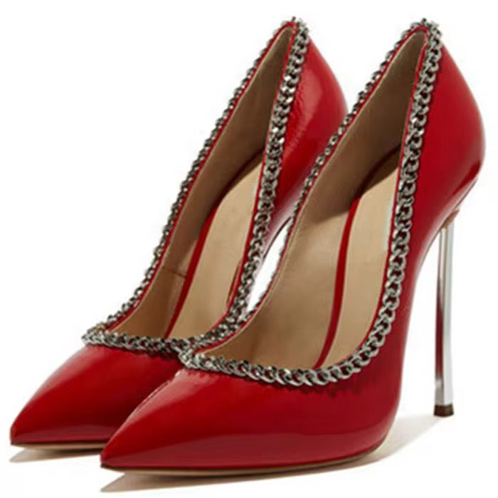 Chain Reaction Heels