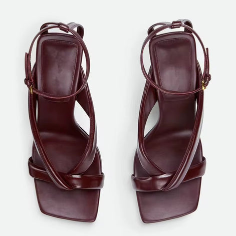 Cruz Ankle Strap Heels