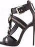 Domin Buckle Sandal Heels