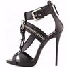 Domin Buckle Sandal Heels