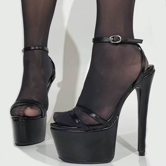 The Skyfall Stiletto Platform Heels