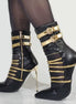 Golden Bondage Heels
