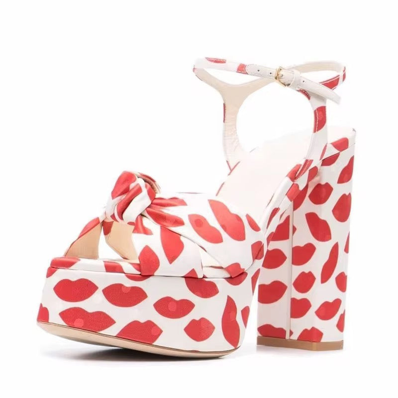Kiss Me Muse Platform Heels